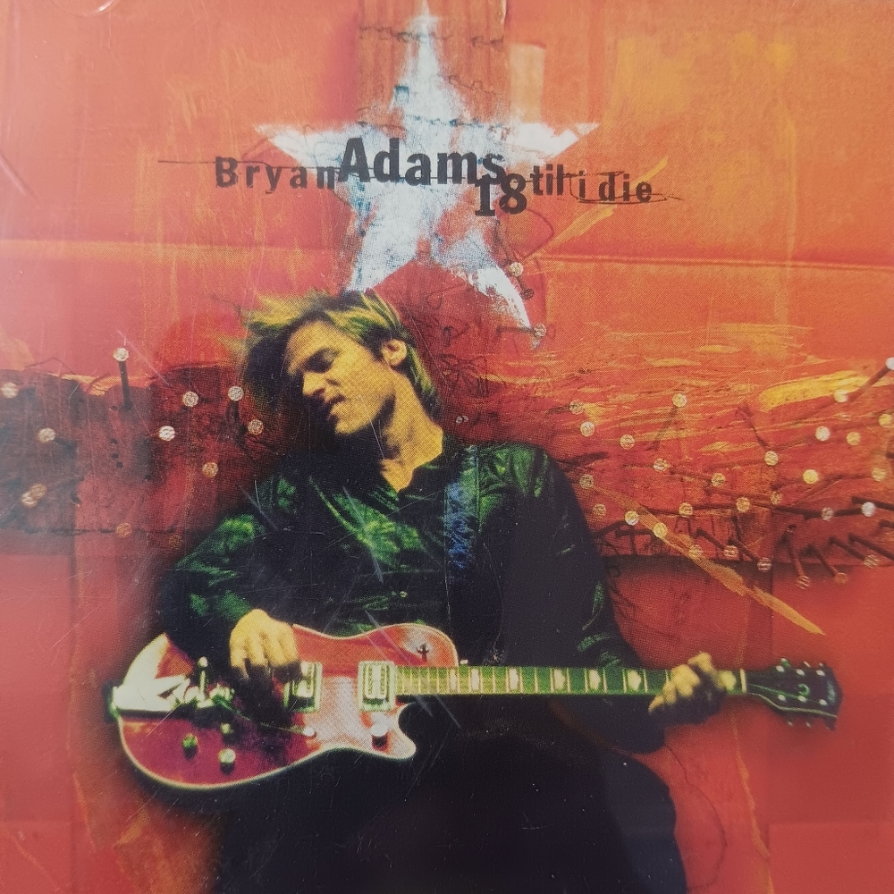 Bryan Adams '18 til I Die' Audio Music CD - Red Cover 1996